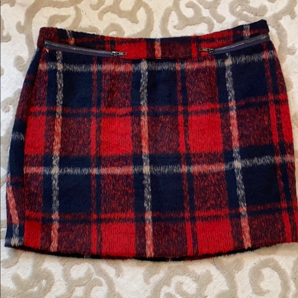 Plaid skirt
